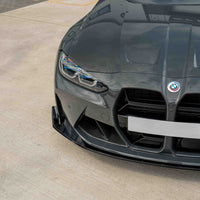 BMW M3 & M4 G80/G81/G82/G83 GLOSS BLACK SPLITTER - CSL STYLE