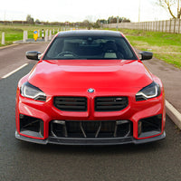 BMW G87 M2 CARBON FIBRE SPLITTER  - CT DESIGN 1 PIECE