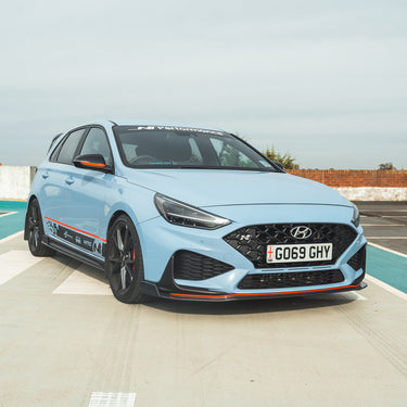 SPLITTER AVANT EN FIBRE DE CARBONE HYUNDAI i30N (FACELIFT) - CT DESIGN