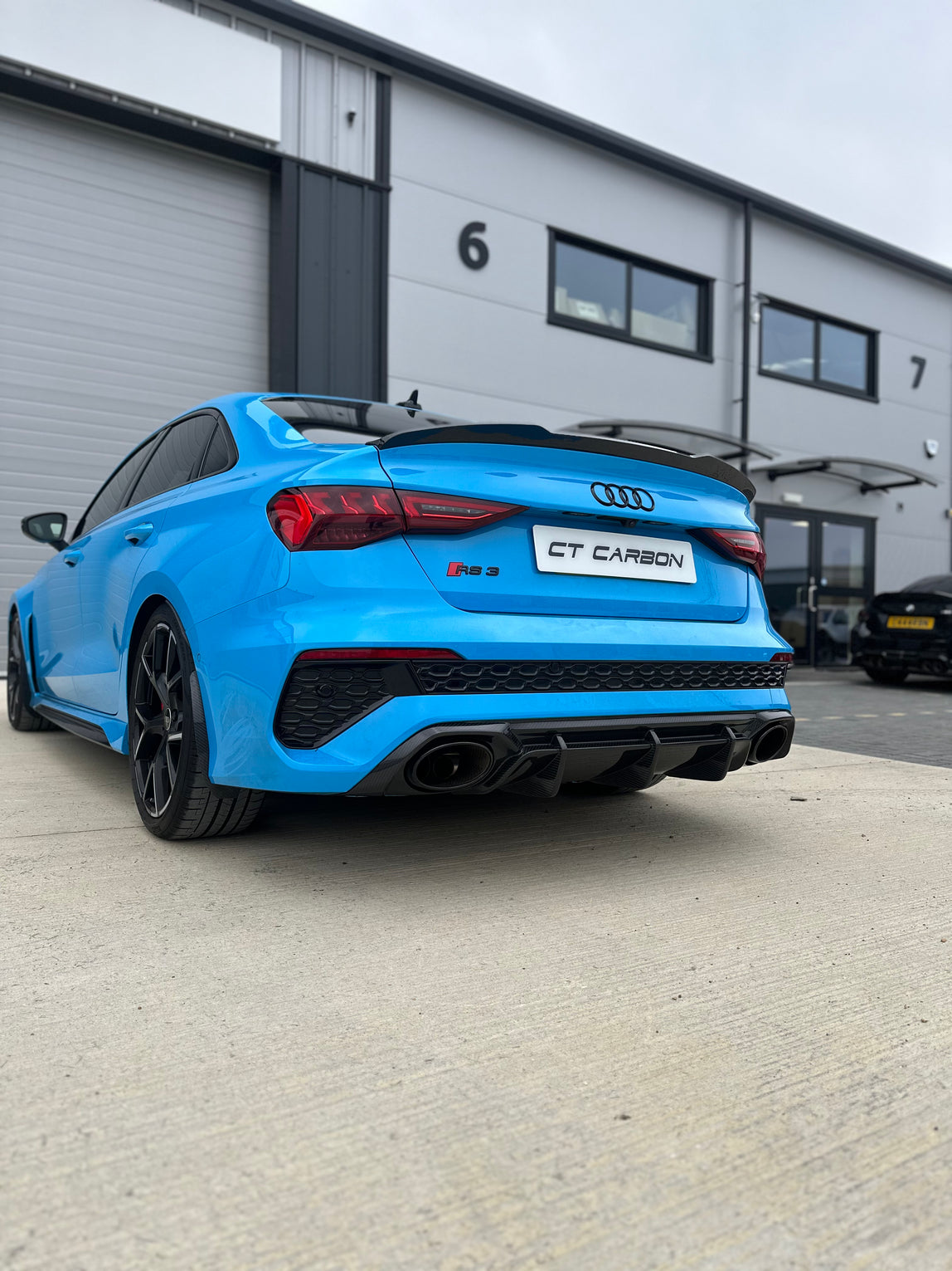 AUDI RS3 8Y CARBON FIBRE REAR DIFFUSER | CT Carbon