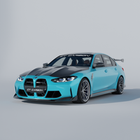 BMW G80/G81/G82/G83 M3/M4 2021+ DRY CARBON FIBRE BONNET/HOOD - CT DESIGN