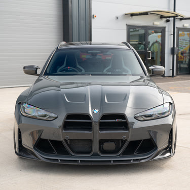 BMW M3/M4 G80/G81/G82/G83 CARBON FIBRE GRILLE - GT STYLE-Grille-CT CARBON-CT Carbon - High-quality carbon fiber and gloss black aerodynamic parts for premium sports and luxury vehicles.