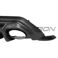 AUDI RS3 8Y SPORTBACK 2025+ MATTE CARBON FIBRE REAR DIFFUSER - CT DESIGN