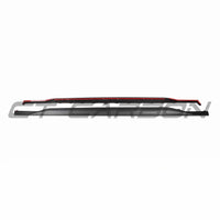 AUDI RS6/RS7 C8 AVANT MATTE CARBON FIBRE SIDE SKIRTS - CT DESIGN - V2
