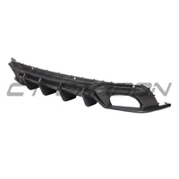 AUDI RSQ8 2025+ FACELIFT MATTE CARBON FIBRE DIFFUSER - CT DESIGN