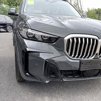 BMW G05 X5 LCI 2023+ GLOSS BLACK FRONT BUMPER TRIMS