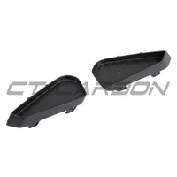 AUDI RS3 8Y 2025+ MATTE CARBON FIBRE REAR REFLECTOR DELETE - CT DESIGN
