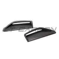 AUDI RS6/RS7 C8 2019+ AVANT MATTE CARBON FIBRE FRONT BUMPER VENT TRIM