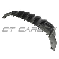 AUDI RS3 8Y SPORTBACK 2025+ MATTE CARBON FIBRE REAR DIFFUSER - CT DESIGN