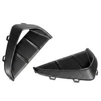 AUDI RS3 8Y 2025+ MATTE CARBON FIBRE FRONT BUMPER VENTS- CT DESIGN