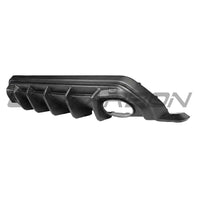 AUDI RS3 8Y SPORTBACK 2025+ MATTE CARBON FIBRE REAR DIFFUSER - CT DESIGN