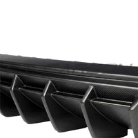 AUDI RS3 8Y SPORTBACK 2025+ MATTE CARBON FIBRE REAR DIFFUSER - CT DESIGN