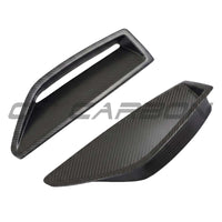 AUDI RS6/RS7 C8 2019+ AVANT MATTE CARBON FIBRE FRONT BUMPER VENT TRIM