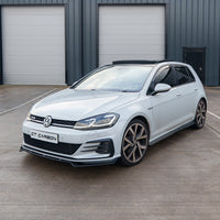 VOLKSWAGEN GOLF R/GTD/GTI MK7/7.5 2014-2020 GLOSS BLACK SIDE SKIRTS