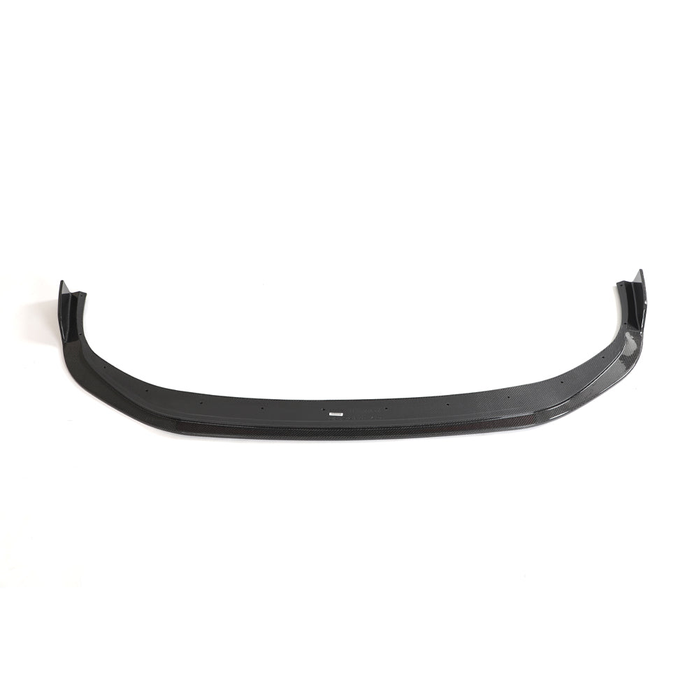 HYUNDAI i30N FRONT CARBON FIBRE SPLITTER (FACELIFT) - CT DESIGN-Splitter-CT CARBON-CT Carbon - High-quality carbon fiber and gloss black aerodynamic parts for premium sports and luxury vehicles.