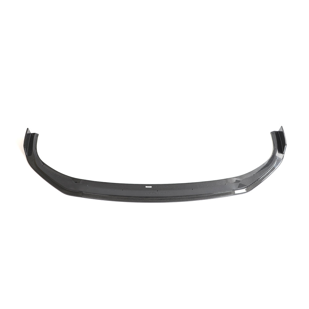 HYUNDAI i30N FRONT CARBON FIBRE SPLITTER (PRE-FACELIFT) - CT DESIGN-Splitter-CT CARBON-CT Carbon - High-quality carbon fiber and gloss black aerodynamic parts for premium sports and luxury vehicles.