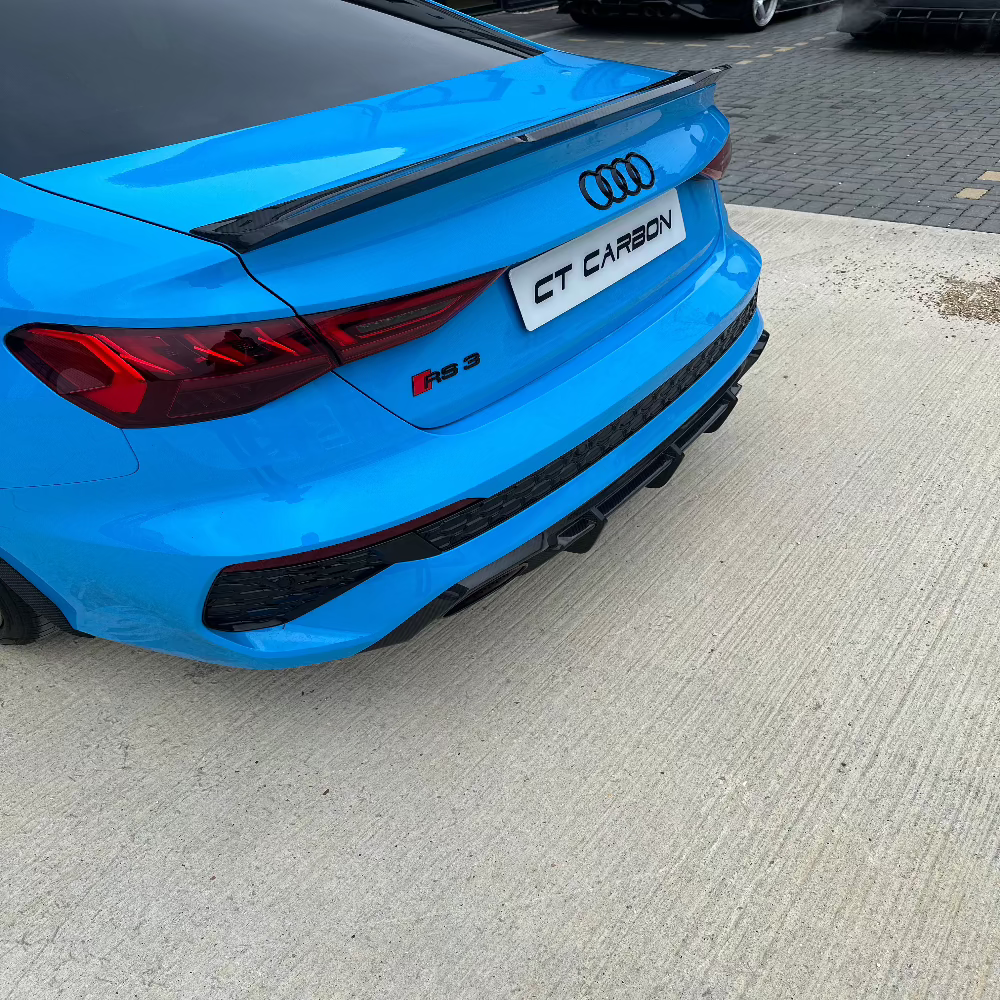 AUDI RS3 8Y CARBON FIBRE REAR DIFFUSER | CT Carbon