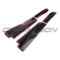 MCLAREN 720S/750S 2017-2023+ DRY CARBON FIBRE SIDE SKIRTS