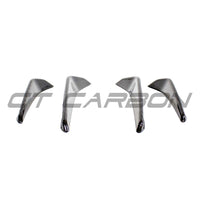 BMW M3/M4 (G80 G81 G82 G83) 2021+ CARBON FIBRE FRONT BUMPER CANARDS