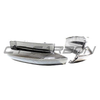 BMW M3 G80/G81 CARBON FIBRE REAR BUMPER CORNERS - V2
