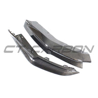 BMW G82/G83 M4 2021+ CARBON FIBRE REAR BUMPER CORNERS - V2