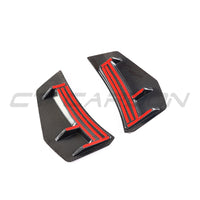 AUDI R8 V10 GEN 2 2015-2019 CARBON FIBRE REAR BUMPER CORNERS