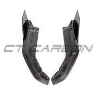 BMW G82/G83 M4 2021+ CARBON FIBRE REAR BUMPER CORNERS - V1