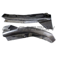 BMW G82/G83 M4 2021+ CARBON FIBRE REAR BUMPER CORNERS - V1