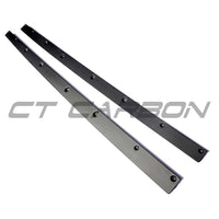 AUDI RS6/RS7 C8 2019+ MATTE CARBON FIBRE SIDE SKIRTS - CT DESIGN