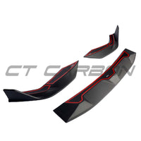 AUDI RS6/RS7 C8 2019+ MATTE DRY CARBON FIBRE SPLITTER - CT DESIGN