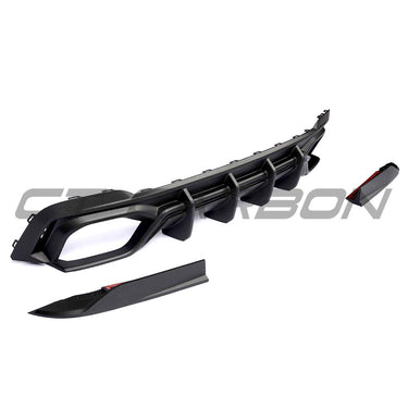 AUDI RS6/RS7 C8 2019+ MATTE CARBON FIBRE DIFFUSER - CT DESIGN