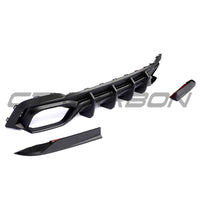 AUDI RS6/RS7 C8 2019+ MATTE CARBON FIBRE DIFFUSER - CT DESIGN