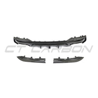 BMW 4 SERIES 2020+ G22/G23 QUAD TIP CARBON FIBRE DIFFUSER