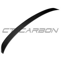 AUDI A6/S6/RS6 C8 AVANT 2019+ DRY CARBON FIBRE MATTE TRUNK/MID SPOILER - V1
