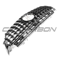 MERCEDES W213 & C238 2017-2020 E-CLASS GLOSS BLACK PANAMERICA GRILLE