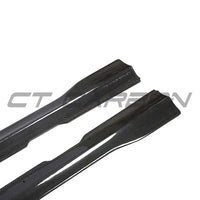 MERCEDES E-CLASS W213/S213 AMG (E43/E53/E63) 2016-2023 CARBON FIBRE SIDE SKIRTS