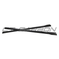 MERCEDES E-CLASS W213/S213 AMG (E43/E53/E63) 2016-2023 CARBON FIBRE SIDE SKIRTS