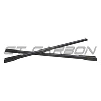 MERCEDES E-CLASS W213/S213 AMG (E43/E53/E63) 2016-2023 CARBON FIBRE SIDE SKIRTS