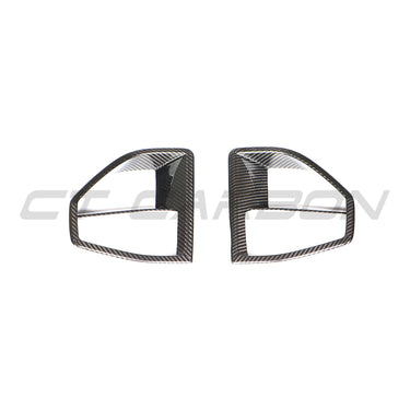 BMW G05 X5 2019-2023 CARBON FIBRE FRONT VENT ADD ON-Accessories-CT CARBON-CT Carbon - High-quality carbon fiber and gloss black aerodynamic parts for premium sports and luxury vehicles.