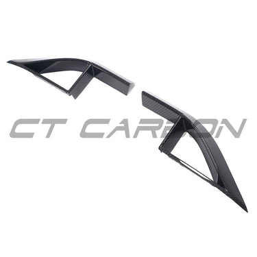 MERCEDES E-CLASS & E53 2021-2023 CARBON FIBRE FOG LIGHT COVERS