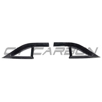 MERCEDES E-CLASS & E53 2021-2023 CARBON FIBRE FOG LIGHT COVERS