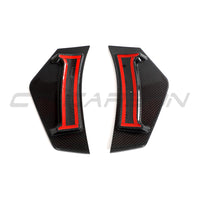 AUDI R8 V10 GEN 2.5 2020-2023 CARBON FIBRE REAR BUMPER CORNERS