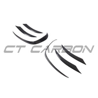MERCEDES C-CLASS C205/W205/A205 2019-2020 CARBON FIBRE CANARDS