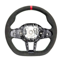 BMW GXX LCI ALCANTARA FLAT BOTTOM STEERING WHEEL WITH ACC