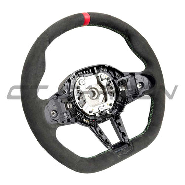 BMW GXX LCI ALCANTARA FLAT BOTTOM STEERING WHEEL WITH ACC