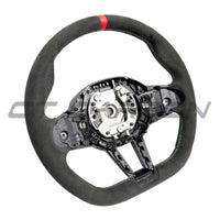 BMW GXX LCI ALCANTARA FLAT BOTTOM STEERING WHEEL WITH ACC