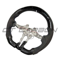 BMW FXX ALCANTARA/CARBON FIBRE/LED FLAT BOTTOM STEERING WHEEL