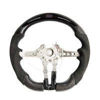 BMW FXX ALCANTARA/CARBON FIBRE/LED FLAT BOTTOM STEERING WHEEL WITH ACC