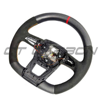 LAMBORGHINI URUS CARBON FIBRE/ALCANTARA FLAT BOTTOM STEERING WHEEL