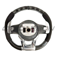 MERCEDES ALCANTARA/CARBON FIBRE PRE-BUILT STEERING WHEEL